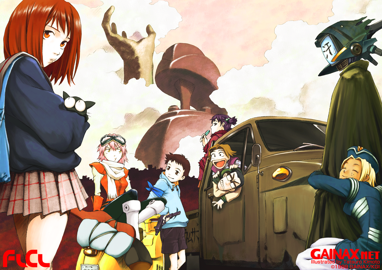 Featured image for The Weirdest Anime Ever – FLCL Review