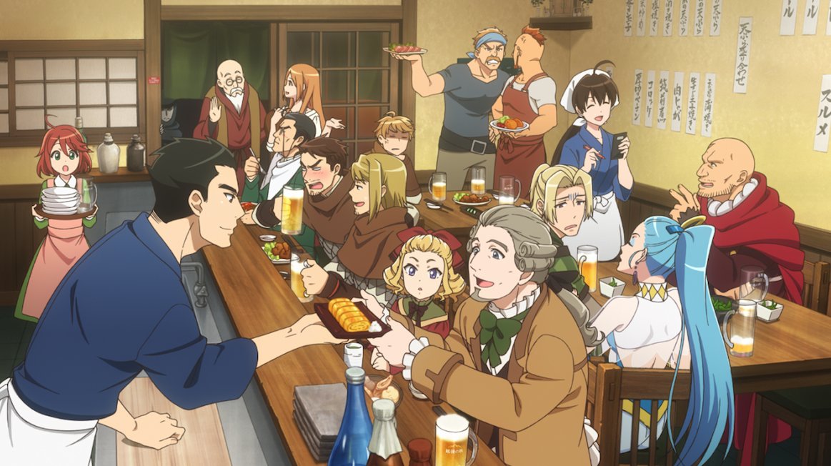 Featured image for Fragglepuss Anime Review 301: Isekai Izakaya: Japanese Food From Another World