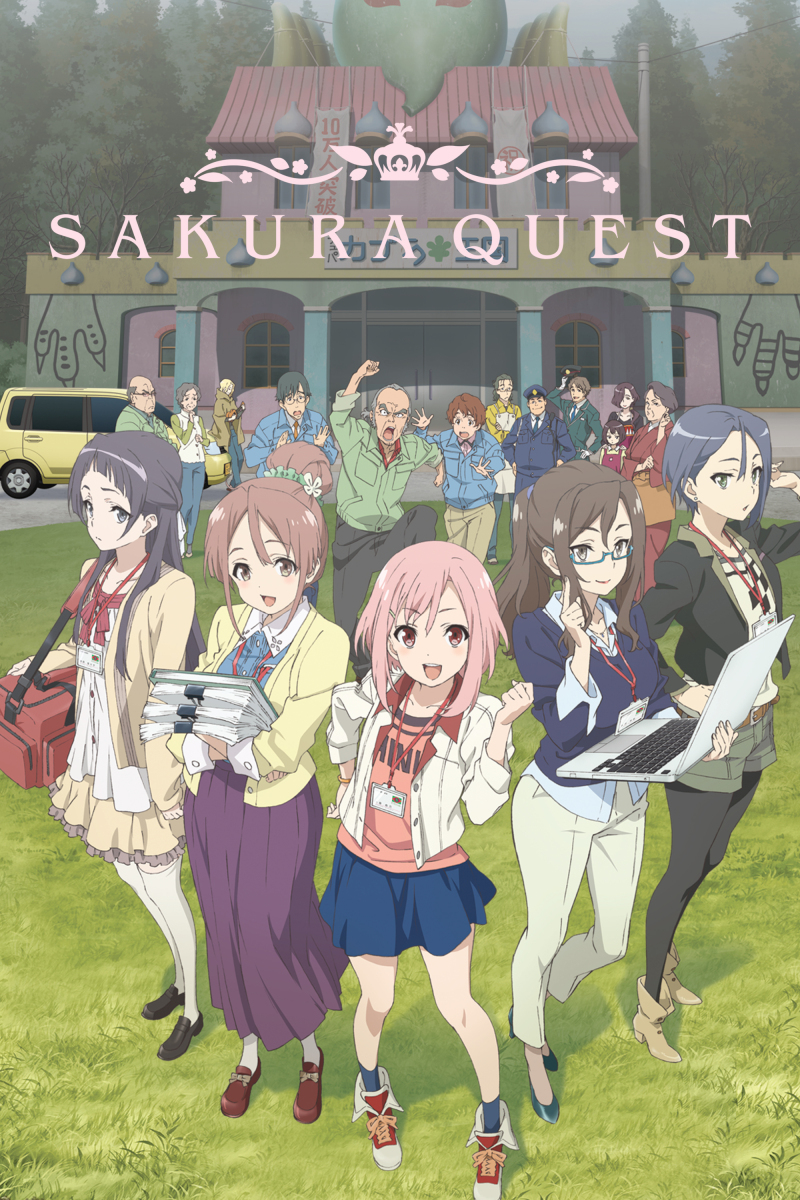Featured image for Sakura Quest- Episode 2 “The Gathering of the Five Champions”