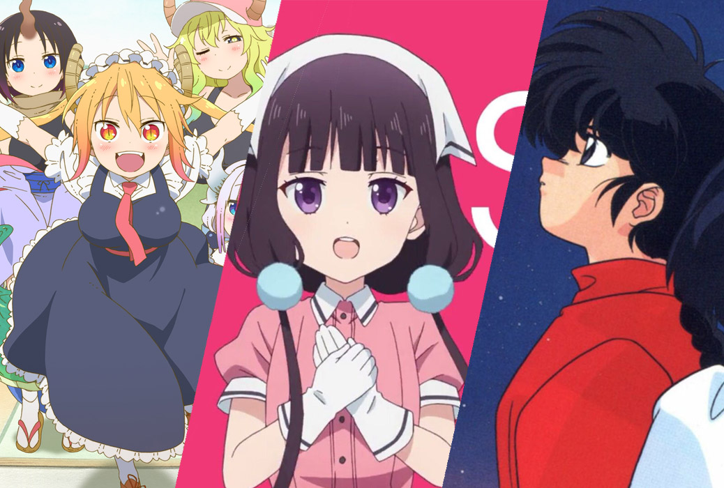 Featured image for Miss Kobayashi’s Dragon Maid / Blend S / Ranma ½ – Quick Review