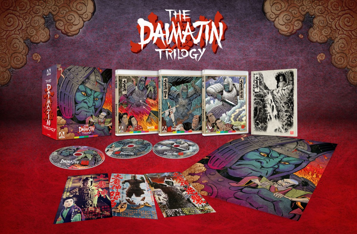 Featured image for “Daimajin Trilogy” Set Announced by Arrow Video!