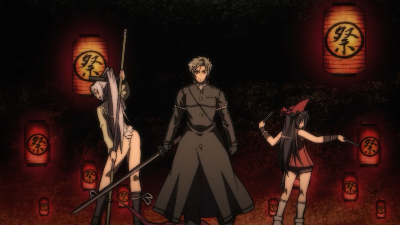 Featured image for Hyakka Ryouran: Samurai Girls (Episode 1) – The First Kiss