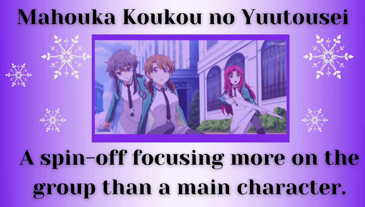 Featured image for Mahouka Koukou no Yuutousei – A spin-off focusing more on the group than a main character