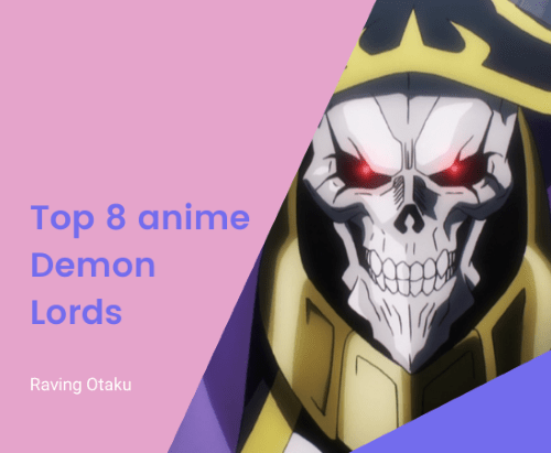Featured image for Top 8 anime Demon Lords for that evil royal blood