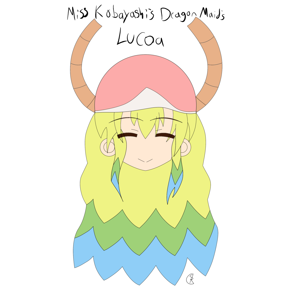 Featured image for DRAWING: Miss Kobayashi’s Dragon Maid’s Lucoa