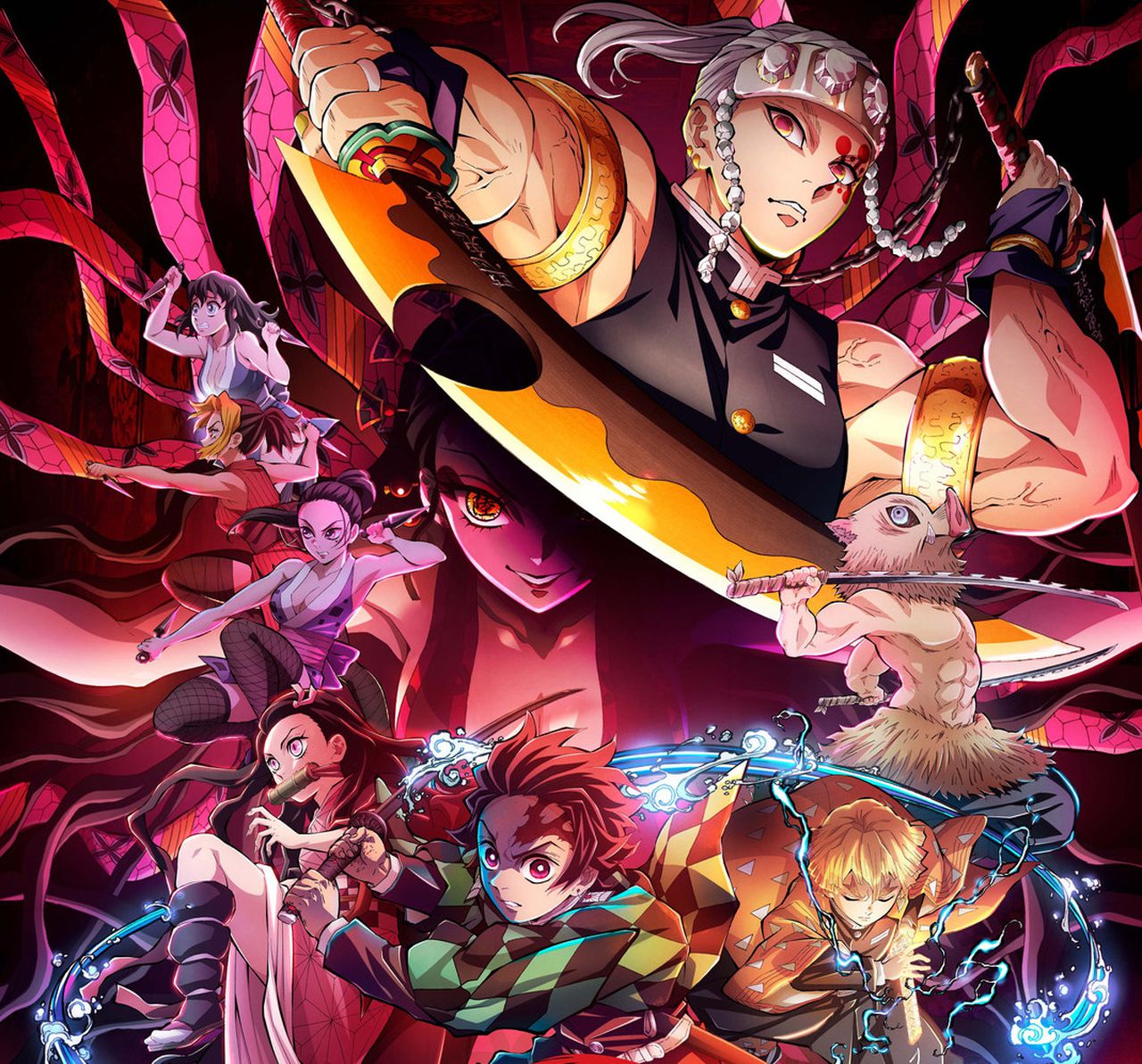 Featured image for Another Great Arc- Demon Slayer: Entertainment District Arc Anime Review