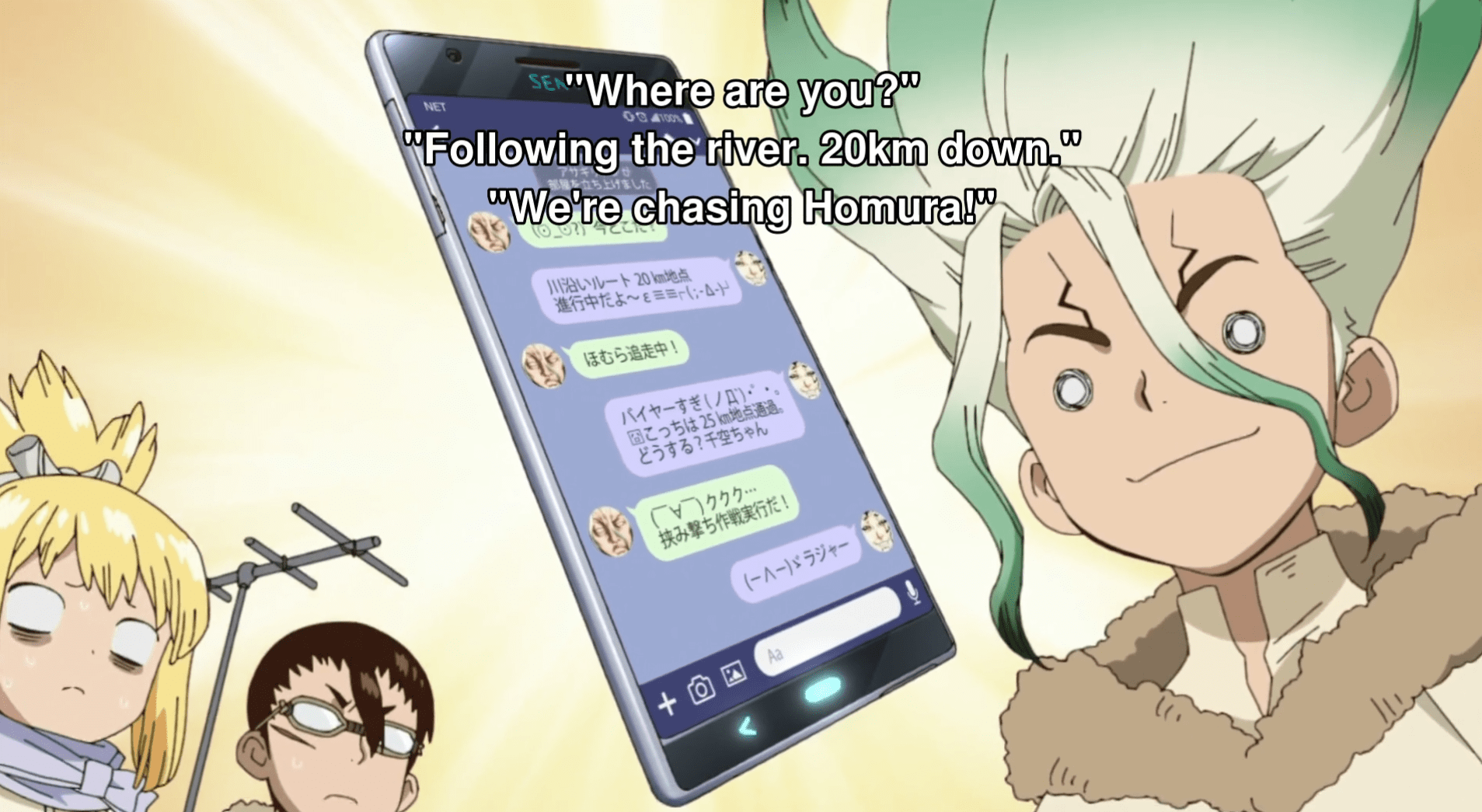 Featured image for Science is Strength – Dr. Stone: Stone Wars Anime Review