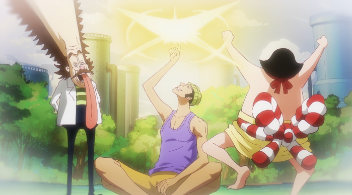 Featured image for One Piece Episode 1123: “The World Shakes! The Straw Hats’ Hostage Situation”