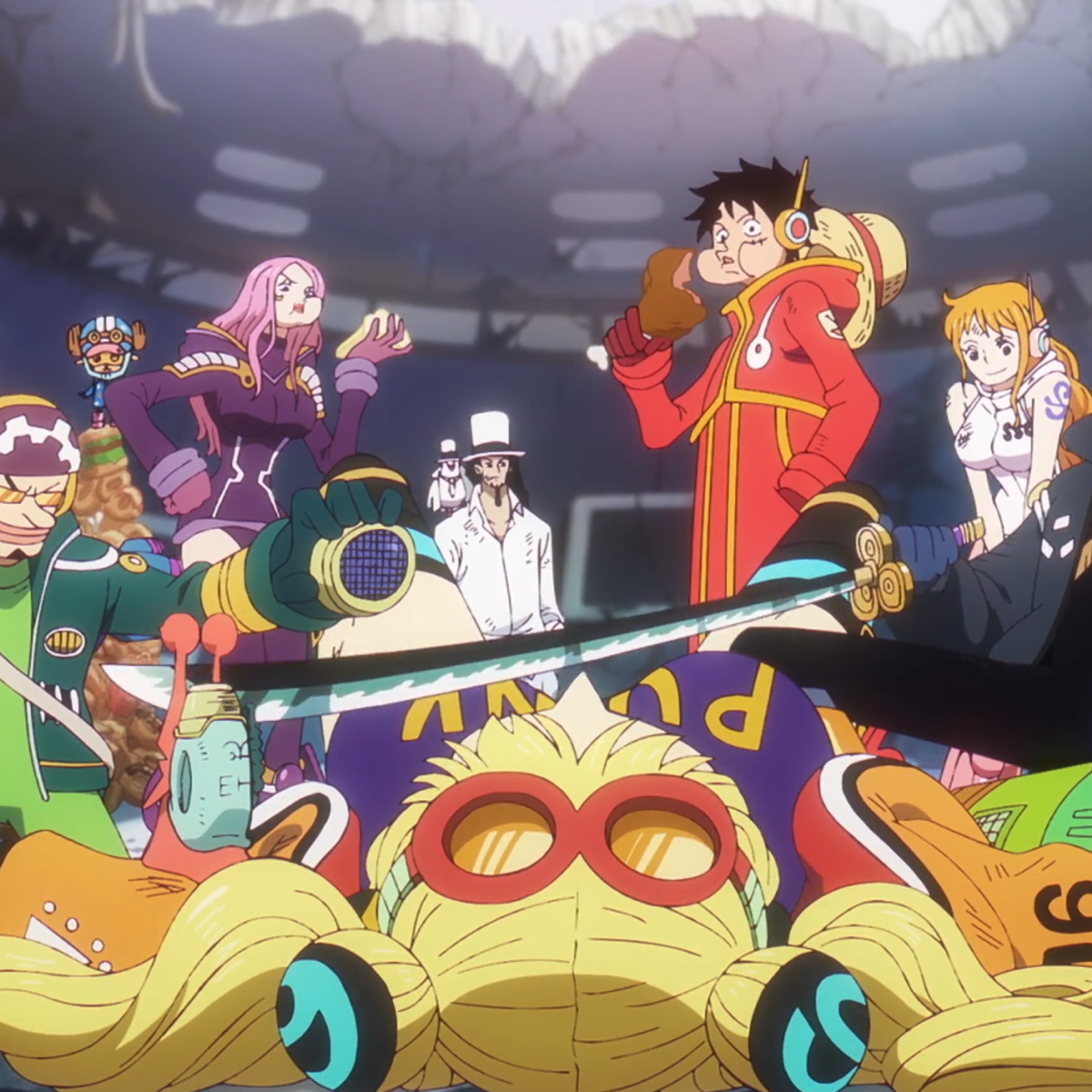 Featured image for One Piece Episode 1124: “Completely Surrounded! The Operation to Escape Egghead”