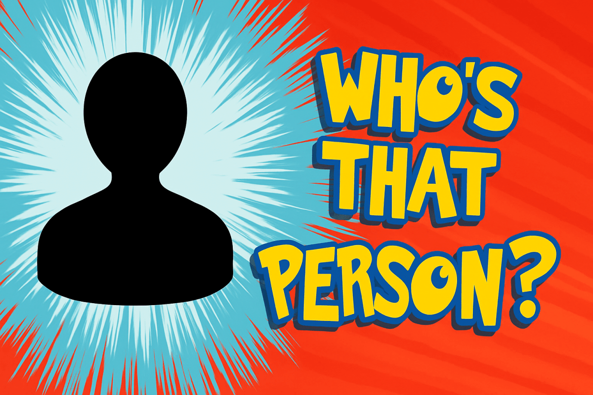 Featured image for Who’s that person?