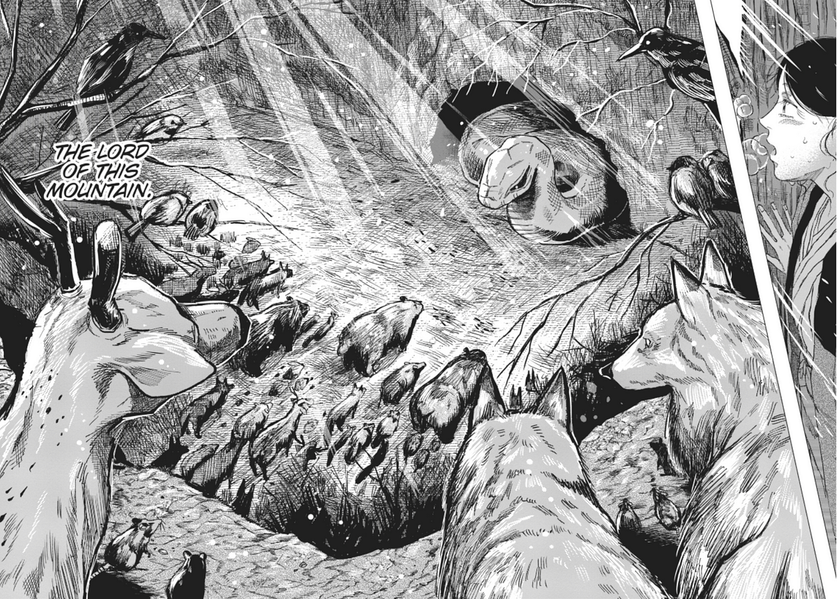 Featured image for He Slithered Into Her DMs — The Great Snake’s Bride Manga Review