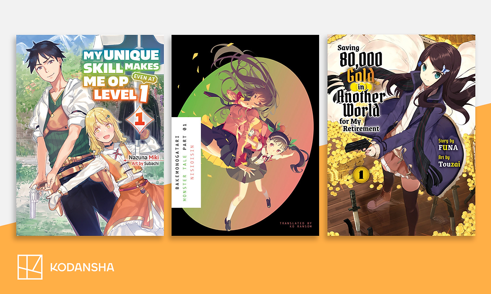 Featured image for Kodansha Light Novels are Now Available on Barnes & Noble NOOK Platform