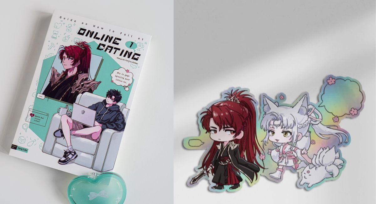 Featured image for Hai Tang Books dazzles with shiny GUIDE ON HOW TO FAIL AT ONLINE DATING Vol. 1