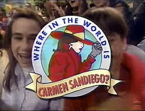 Featured image for My Childhood: The PBS Carmen Sandiego Game Shows — Where in the World and Where in Time