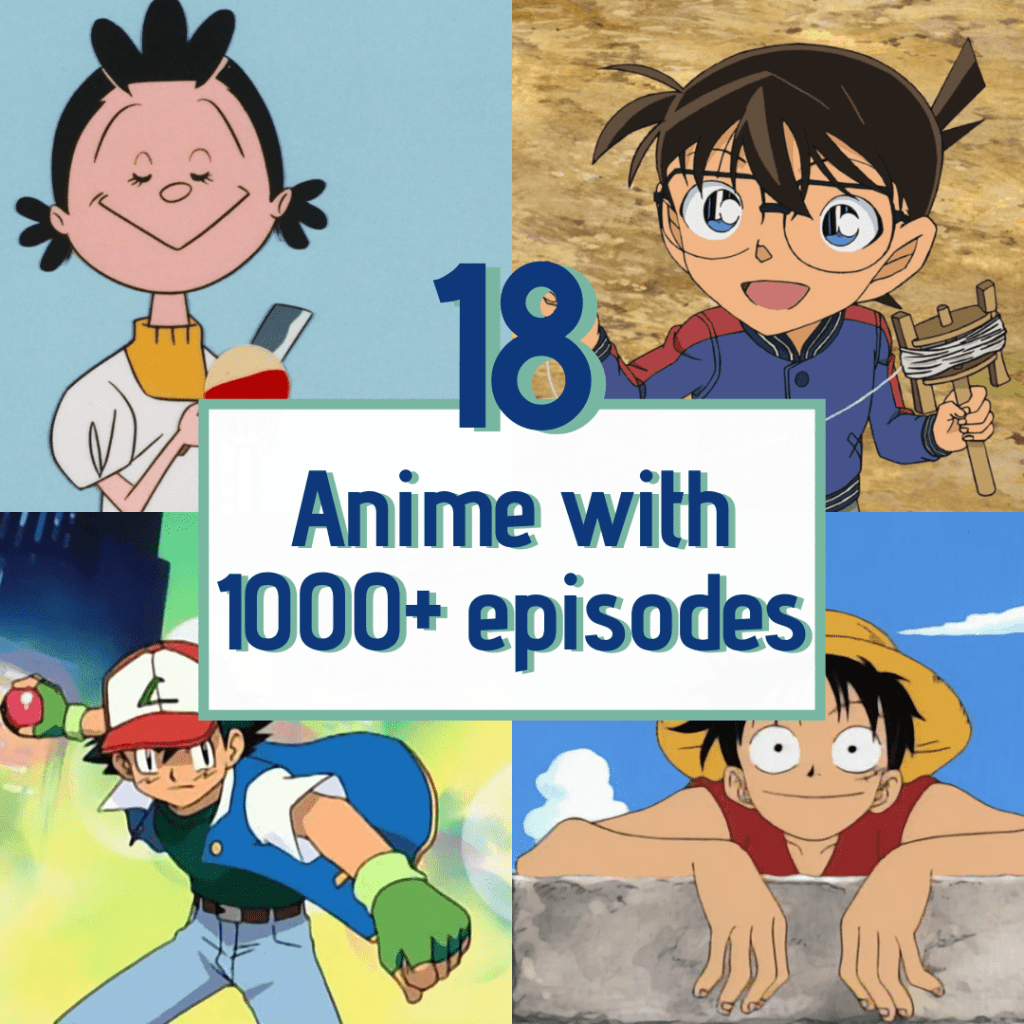 Featured image for 18 Anime With 1000 Episodes: The Longest Running Anime Series
